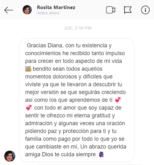 Testimonio Instagram 1